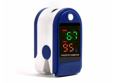 ISO 14245 Prstový pulzní oxymetr LED LK87