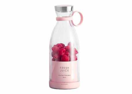 Symfóny cestovné smoothie maker 350 ml, ružový