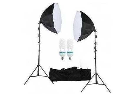 Softbox Octagon Set - 2x led softbox 60 cm