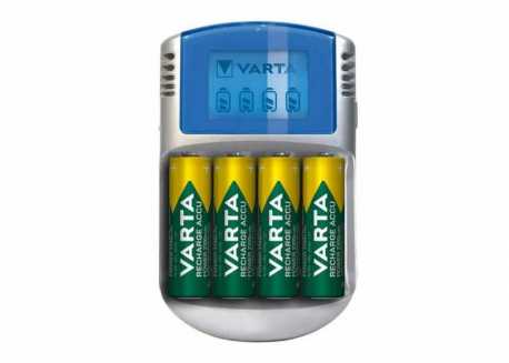 Nabíječka baterií Varta LCD Charger + 4ks AA 2600 mAh