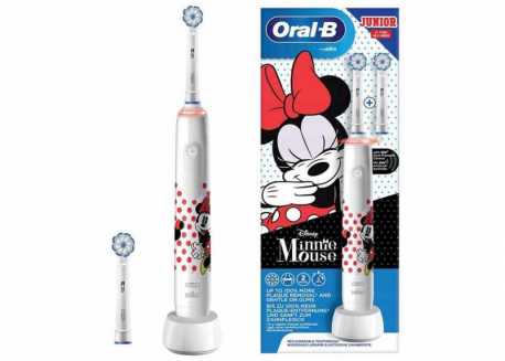 ORAL-B Pro 3 Kid Junior, dětský eletrický zubní kartáček, Minnie