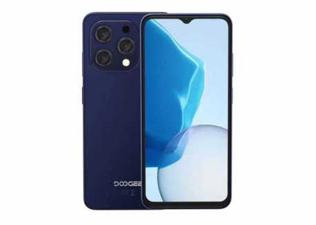 DOOGEE N55 Pro 6/256 GB, 5150 mAh, modrá