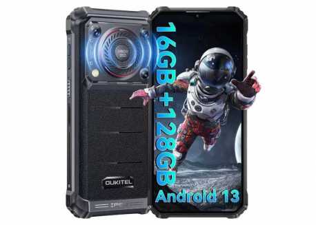 OUKITEL WP36 8/128GB, 10600mAh, černá