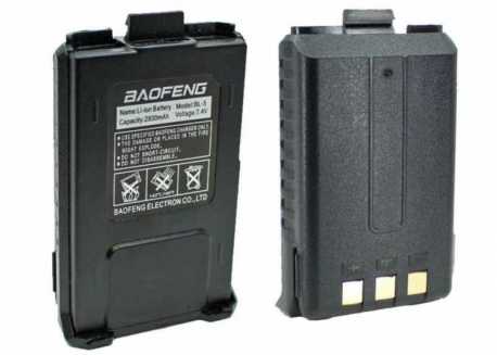 BAOFENG Akumulátor pro Baofeng UV-5R 2800mAh Li-Ion, USB-C