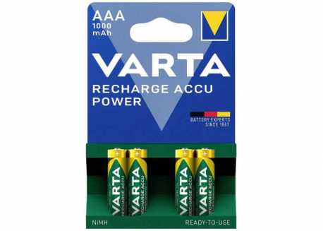 Varta Power AAA 1000 mAh 4ks