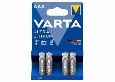 Varta Ultra Lithium AAA 4ks