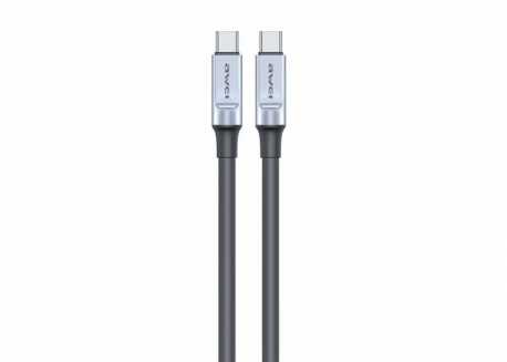 Nabíjecí datový kabel Awei CL-225T, 60W, 1m, černá