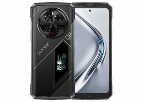 DOOGEE V40 Pro 5G 16+20/512GB, 8680mAh, stříbrná