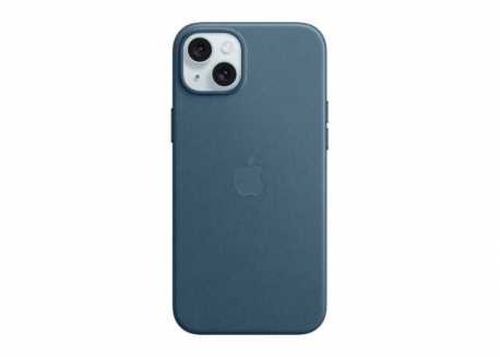 Zadní kryt na Apple iPhone 15 Plus, FineWoven, MagSafe, modrý