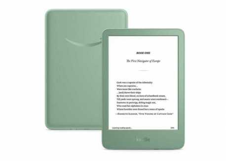 Čtečka e-knih Amazon Kindle 2024, 16 GB (s reklamou), Matcha