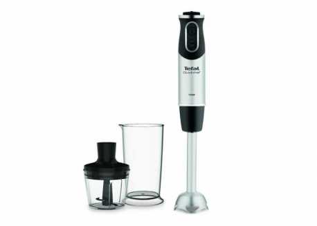 Tyčový mixér Tefal Quickchef 2v1HB659838, černo-stříbrný