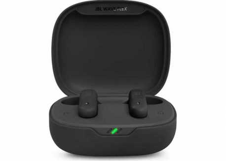 Bezdrátová sluchátka JBL Wave Flex, černá