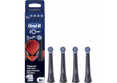 Oral-B iO Kids 6+ Marvel Spiderman, hlavice pro zubní kartáček - 4 ks