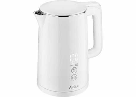 Rychlovarná konvice Amica KF 6011 Digital, bílá
