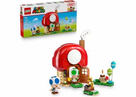 LEGO Super Mario 72041 Toad a párty v jeho domku