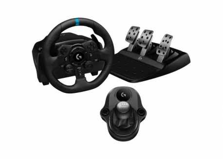 Volant s pedály Logitech G923 SE, černý