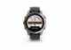 Garmin fenix E 47 mm - Stainless Steel / Graphite Silicone Band