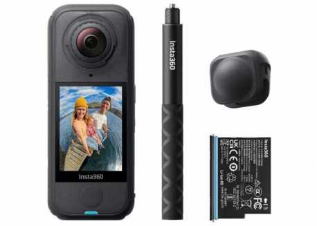 Insta360 X4 Air Starter Bundle black, 360 kamera