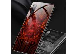 Pouzdro Symfony pro Xiaomi Mi 9 lite, záda tvrzené sklo, čip