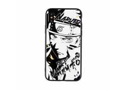 Pouzdro Symfony pro Xiaomi Mi 9 lite, záda tvrzené sklo, Naruto