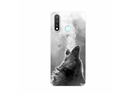 Pouzdro pro Xiaomi Redmi 8A, silikon vyjící vlk