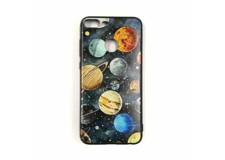 Pouzdro pro Samsung S10 Plus, silikon planety