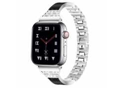 Řemínek pro apple watch 38/40, titan stříbrný