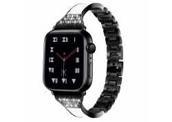 Řemínek pro apple watch 42/44, titan černý