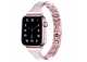 Řemínek pro apple watch 42/44, titan růžový