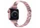 Řemínek pro apple watch 42/44, titan růžový
