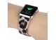 Řemínek pro apple watch 42/44, leopard růžový