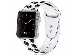 Řemínek pro apple watch 38/40, silikon tlapy