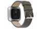 Řemínek pro apple watch 38/40, kůže voj. zelený