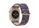 Řemínek pro apple watch 42/44, kůže asia III fialový/ modrý