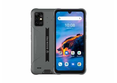 UMIDIGI Bison Pro 4/128GB, 5000 mAh, šedý